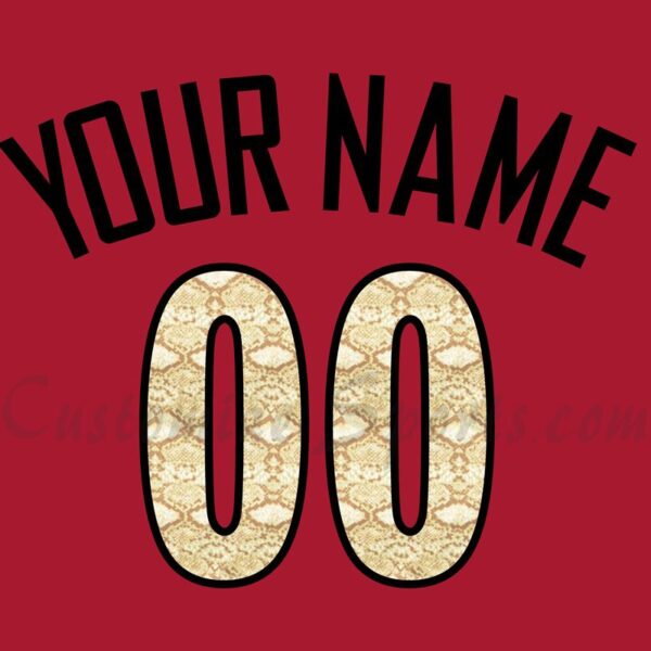 Baseball All Star Customized Number Kit for 2011 American League Jersey