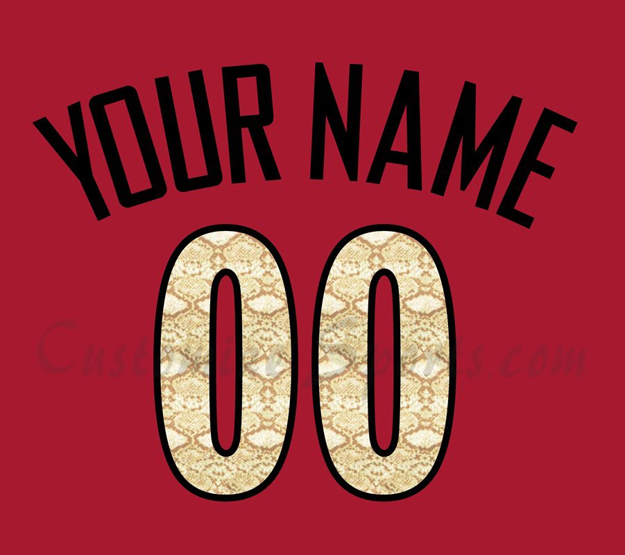Baseball All Star Customized Number Kit for 2011 American League Jersey