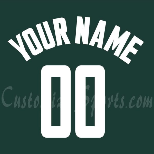 Baseball All Star Customized Number Kit for 2001 American League Jersey