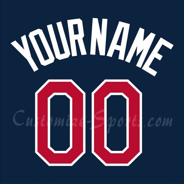 Baseball All Star Customized Number Kit for 2009 American League Jersey