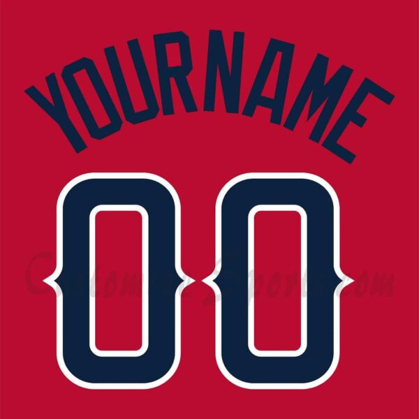 Baseball All Star Customized Number Kit for 2010 American League Jersey