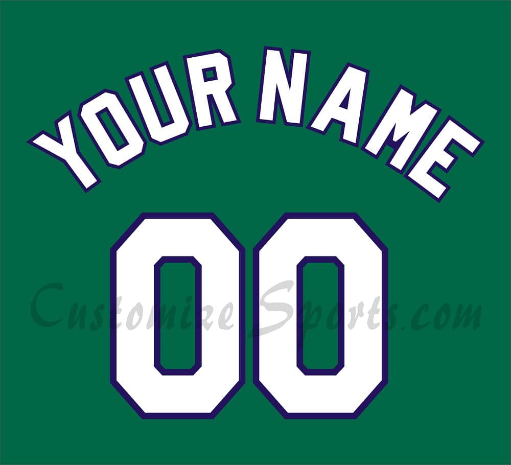 Baseball All Star Customized Number Kit for 1998 National Jersey