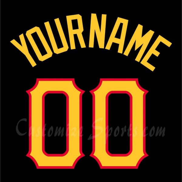 Baseball All Star Customized Number kit for 2006 American League Jersey