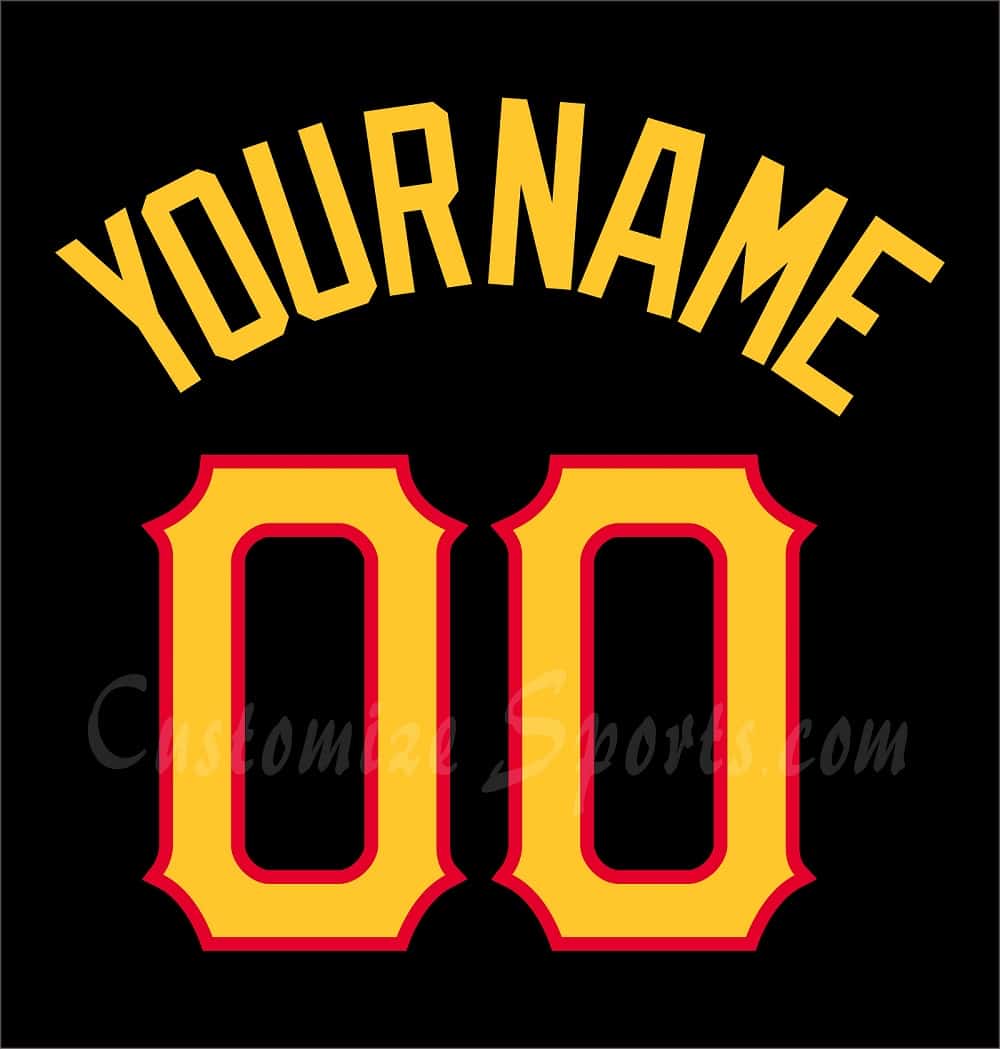 Baseball All Star Customized Number kit for 2006 American League Jersey