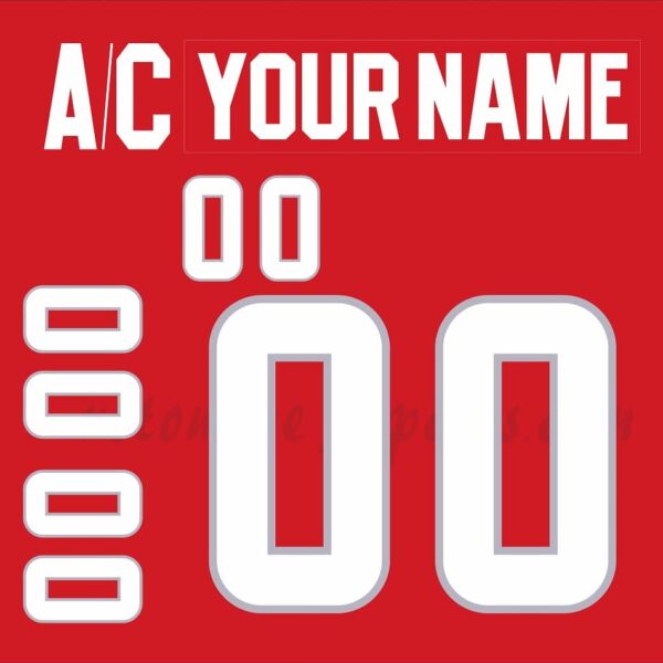 All Star Customized Number Kit for 2008 Eastern Conference Jersey