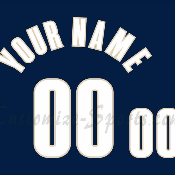 Basketball Cleveland Cavaliers Customized Number Kit for 2003-2006 Away Jersey