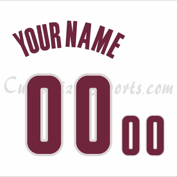 Basketball Cleveland Cavaliers Customized Number Kit for 2010-2017 Home Jersey