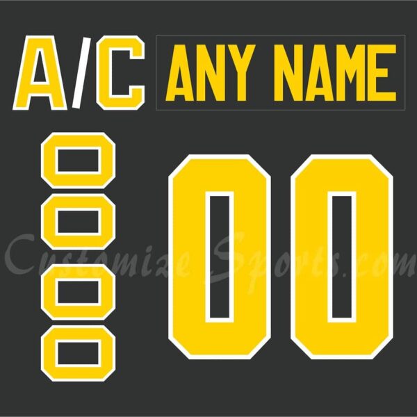 Cleveland Lumberjacks Customized Number Kit For 1994-1995 Away Jersey