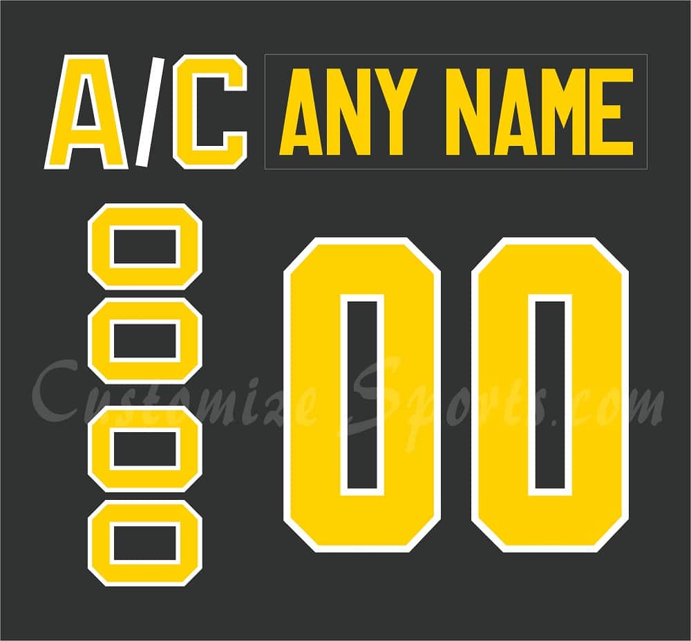 Cleveland Lumberjacks Customized Number Kit For 1994-1995 Away Jersey