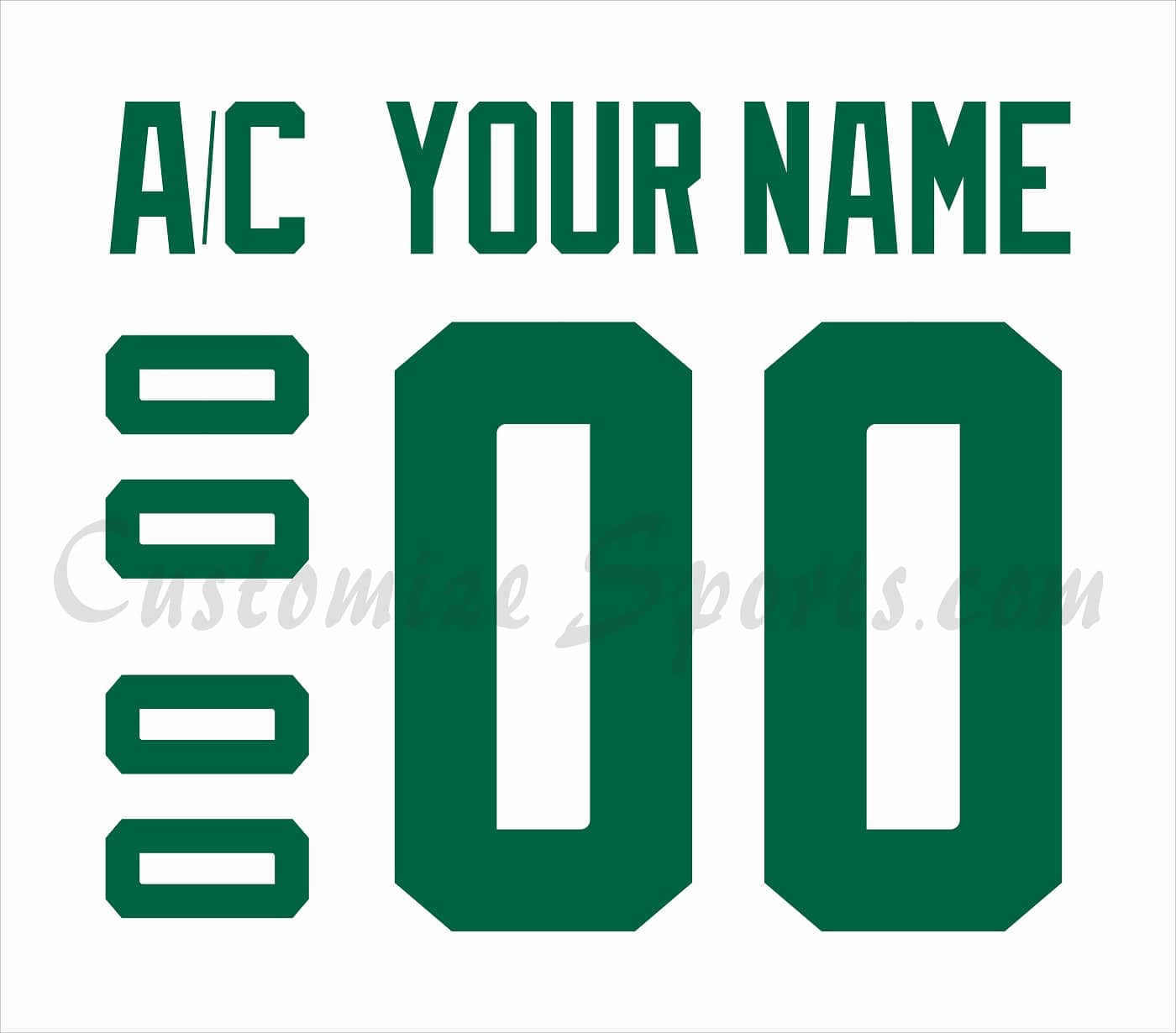 Dallas Stars Customized Number Kit For 2013-2017 Away Jersey
