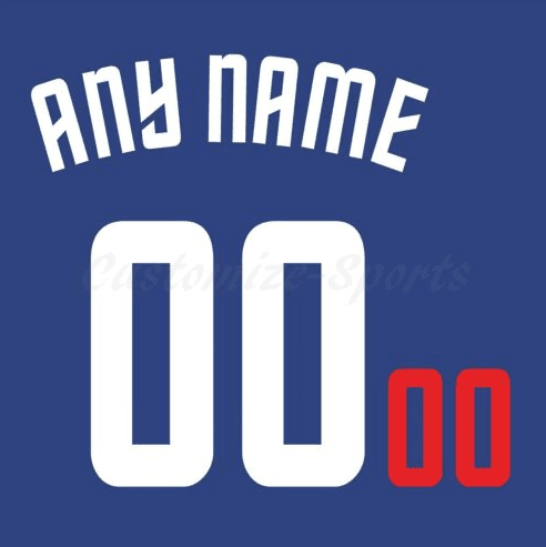 Las Vegas 51s Blue Baseball Jersey Customized Number Kit