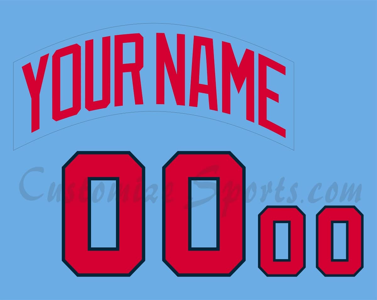 Baseball Minnesota Twins Customized Number Kit for 1981 Road Jersey