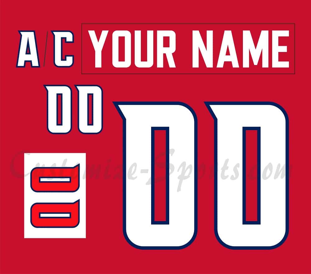 All Star Customized Number Kit for 2009 Eastern Conference Jersey