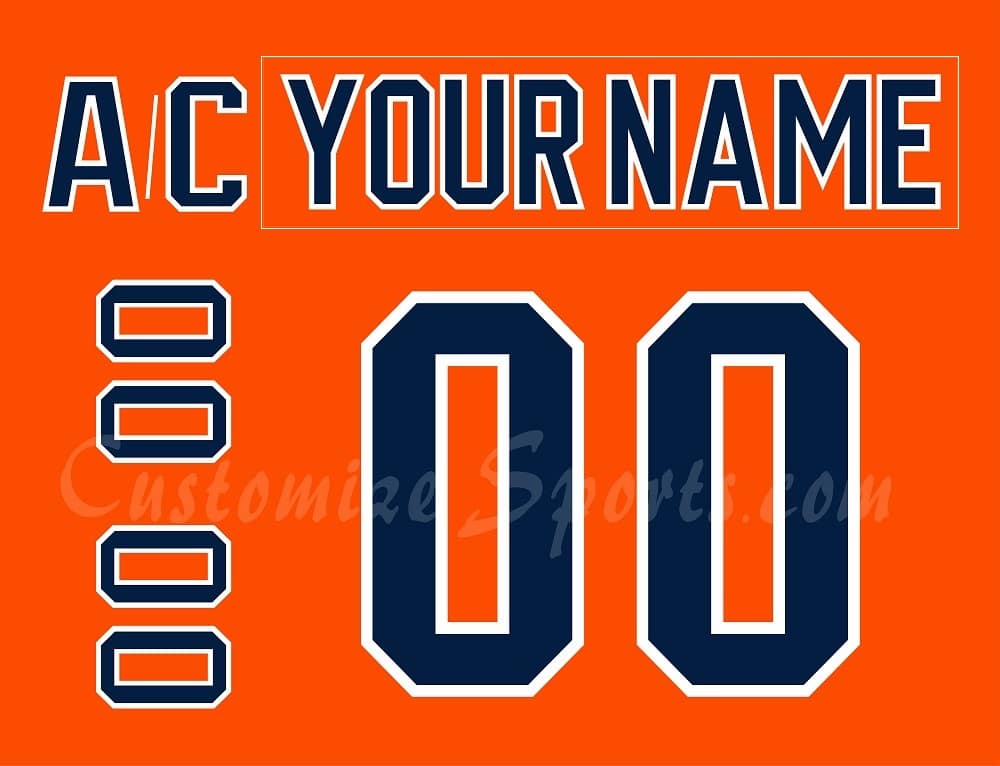 New York Islanders Customized Number Kit For 2005-2007 3rd Jersey