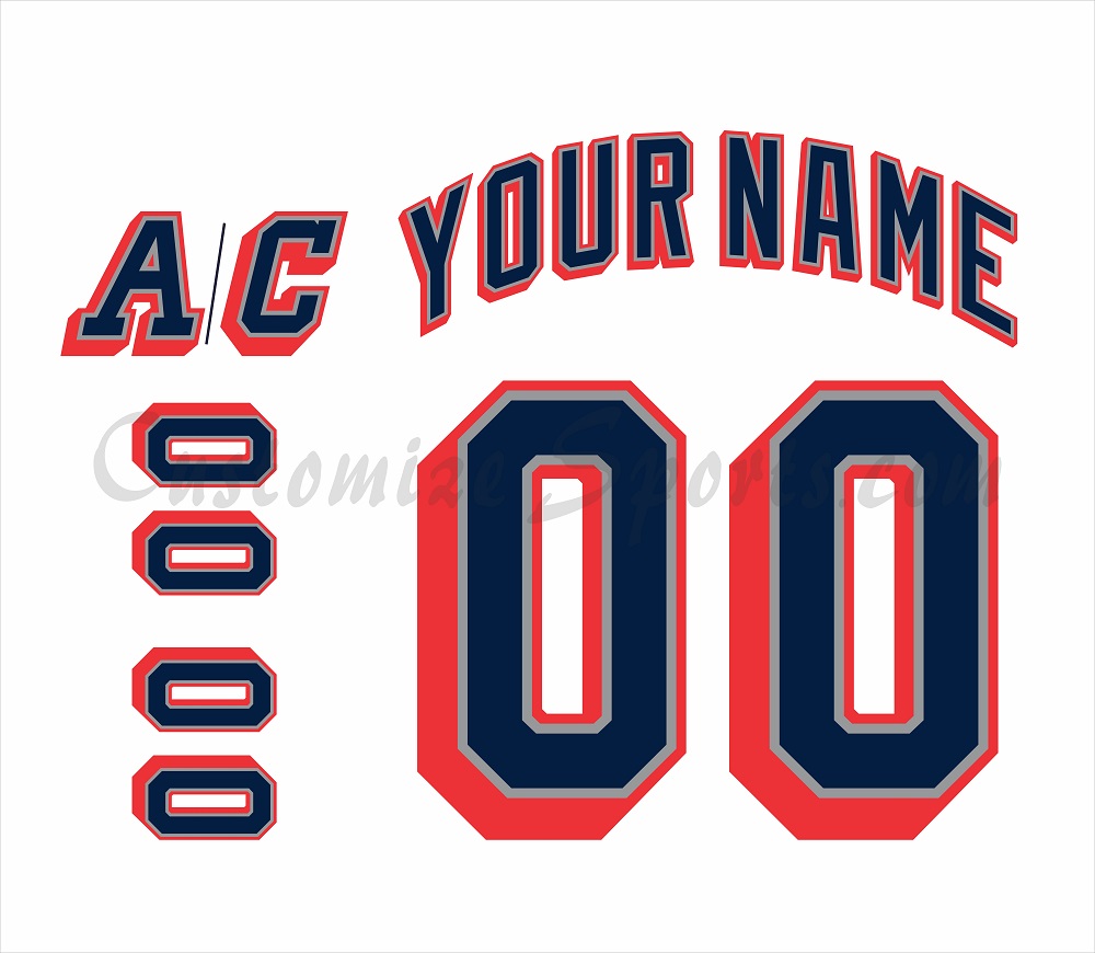 New York Rangers Customized Number Kit For 1998-1999 3rd Liberty Jersey