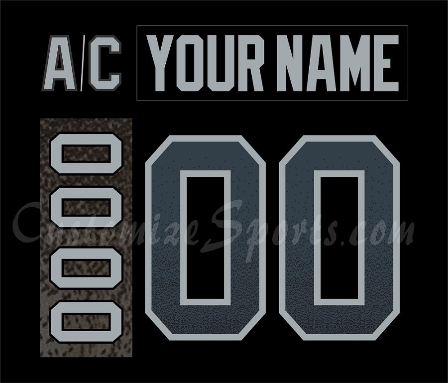 Tampa Bay Lightning Customized Number Kit For 2018-2021 3rd Jersey