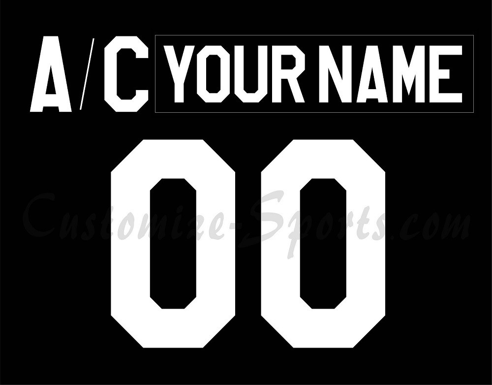 Tampa Bay Lightning Customized Number Kit For 2019 HFC Practice Jersey