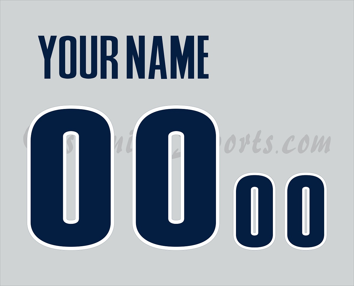 Basketball Detroit Customized Number Kit For 2015-2017 Alternate Jersey