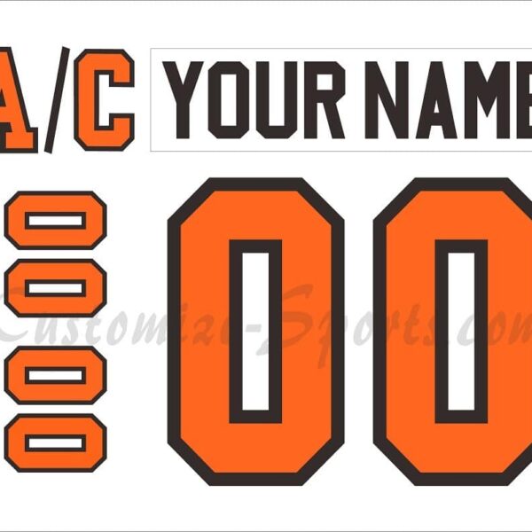 Lehigh Valley Phantoms Customized Number Kit for 2014-2015 White Jersey