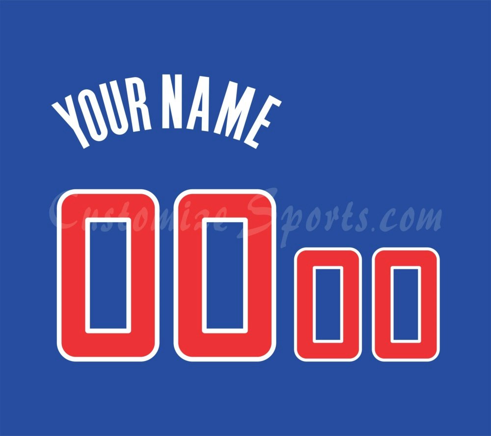 Los Angeles Clippers Customized Number Kit for 2012-2013 Alternate Jersey