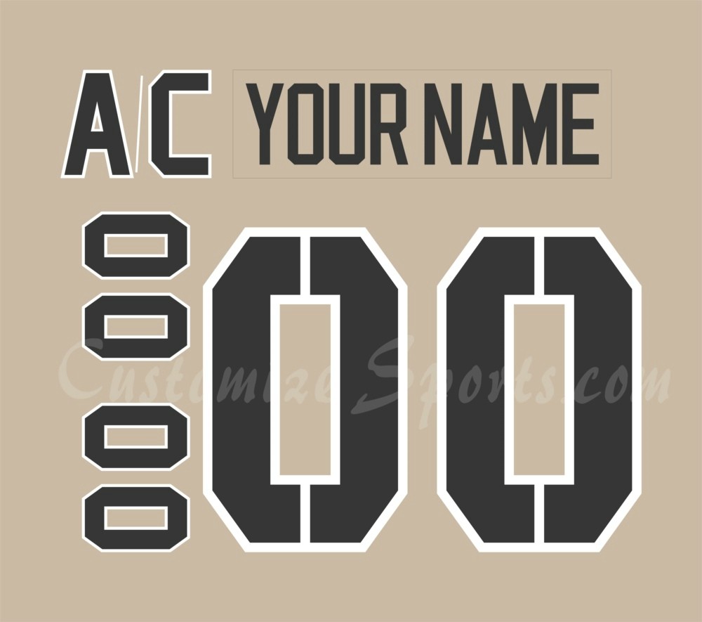 Minnesota Wild Customized Number Kit For 2018 Military Jersey