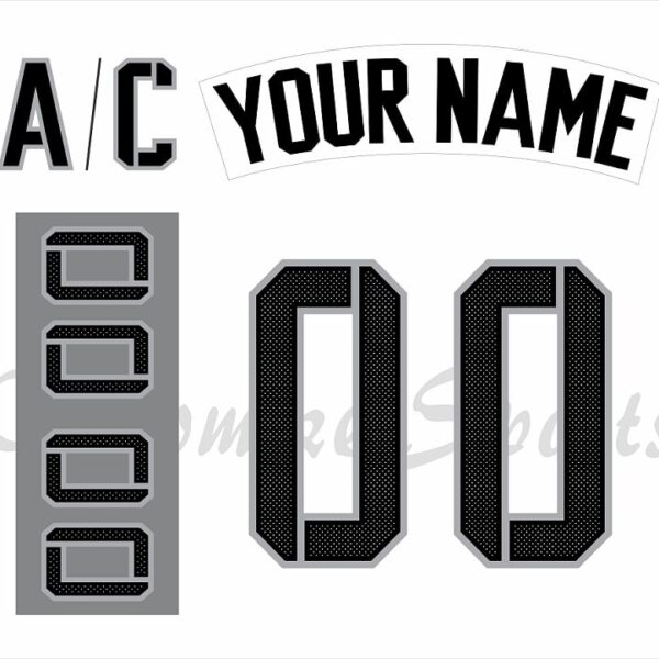 WCH Team North America Customized Number Kit for 2016 White Jersey