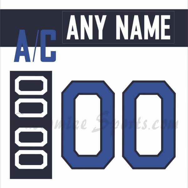 IIHF Team Finland Customized Number Kit for 2018 White Olympic Hockey Jersey