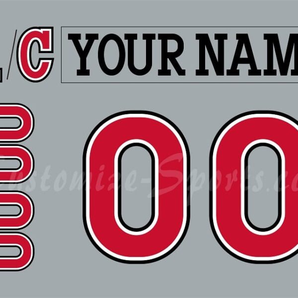 Cincinnati Cyclones Customized Number Kit For 2014-2017 Home Jersey