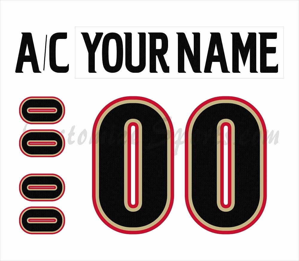 Wilkes Barre Scranton Penguins Customized Number Kit For 2004-2008 Home Jersey