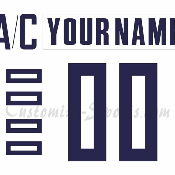 IIHF Team Czech Republic Customized Number Kit For 2006 White Hockey Jersey