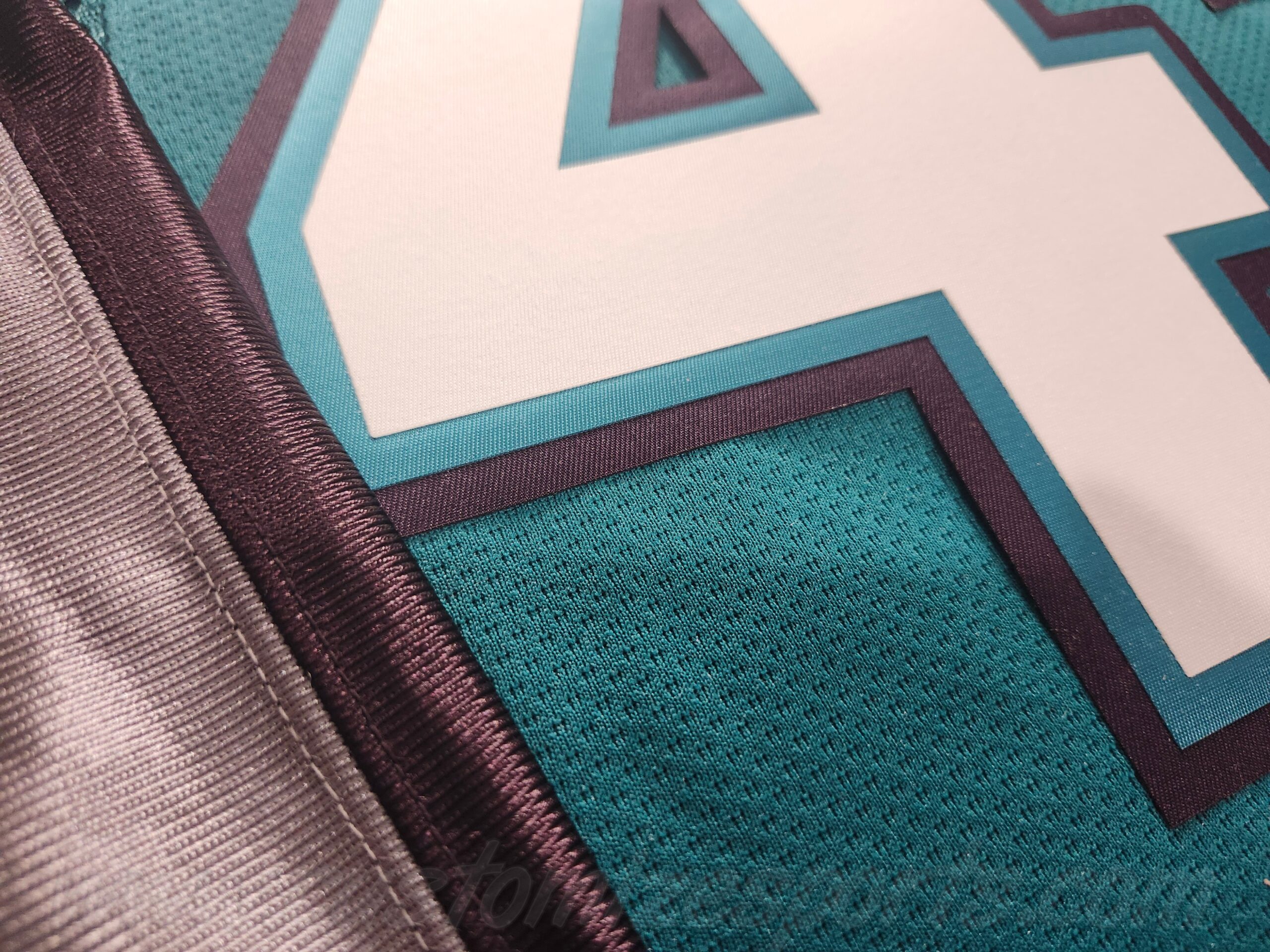 Mighty Ducks of Anaheim Customized Number Kit For 1998-1999 3rd Teal Jersey - Image 7