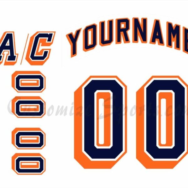 San Diego Gulls Customized Number Kit For 2005-2006 White Jersey