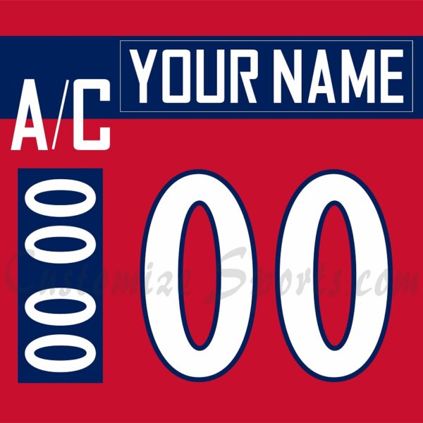 IIHF Team Czech Republic Customized Number Kit For 2014 Olympic Away Jersey