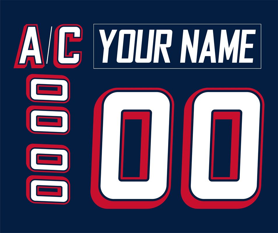 Hartford Wolfpack Customized Number Kit For 2008-2016 Away Jersey