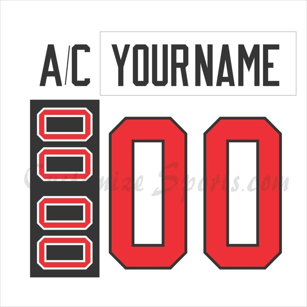 San Diego Gulls Customized Number Kit For 1991-1992 White Jersey