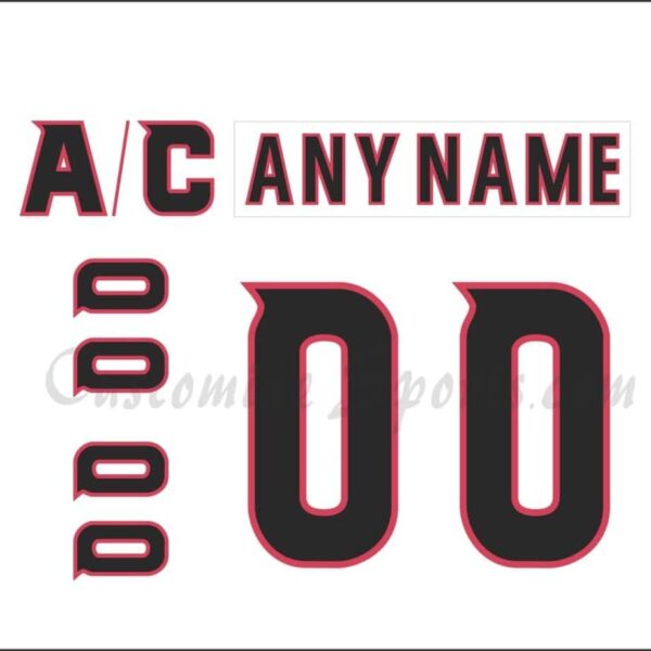 San Diego Gulls Customized Number Kit For 2015-2020 Breast Cancer White Jersey