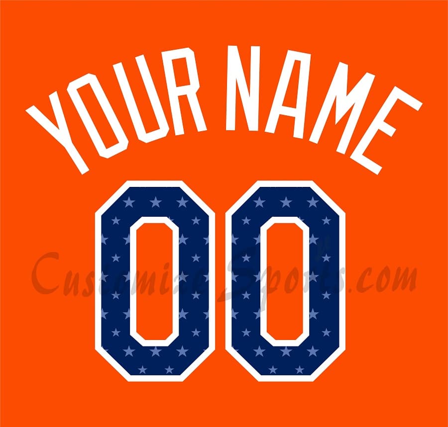 Baseball All Star Customized Number Kit for 2013 National League Jersey