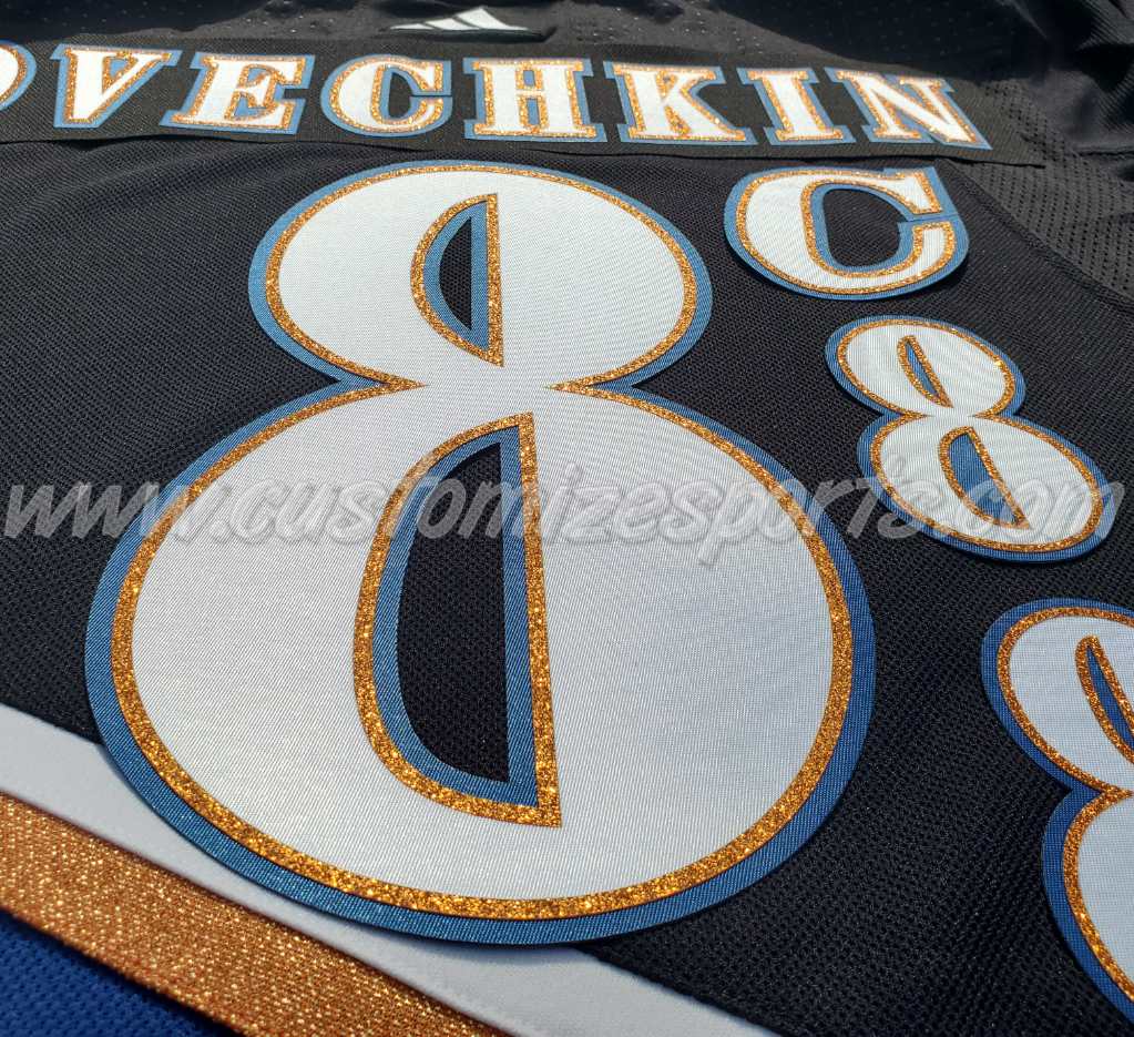 Washington Capitals Customized Number Kit For 2022 Reverse Retro Jersey - Image 4