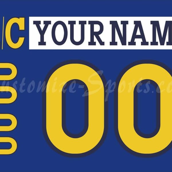 Cincinnati Cyclones Customized Number Kit For 2022 Skyline Jersey