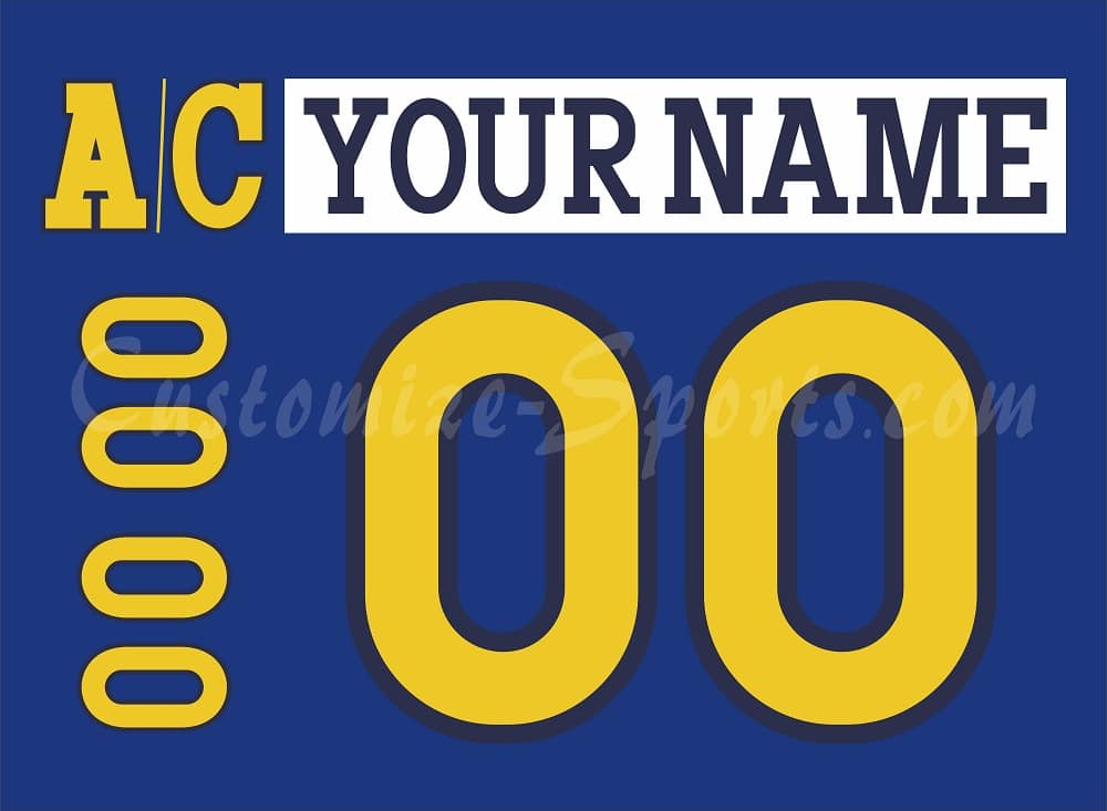 Cincinnati Cyclones Customized Number Kit For 2022 Skyline Jersey