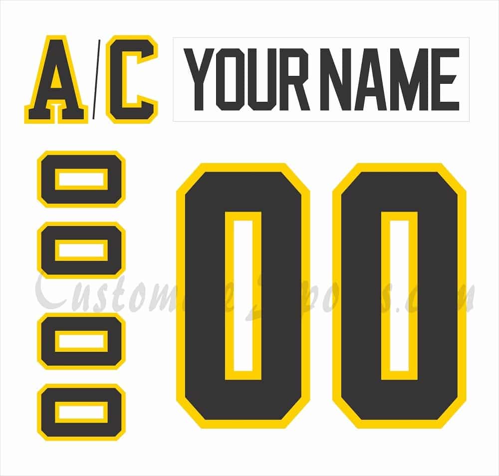 Iowa Heartlanders Customized Number Kit For 2021-2022 Away White Jersey