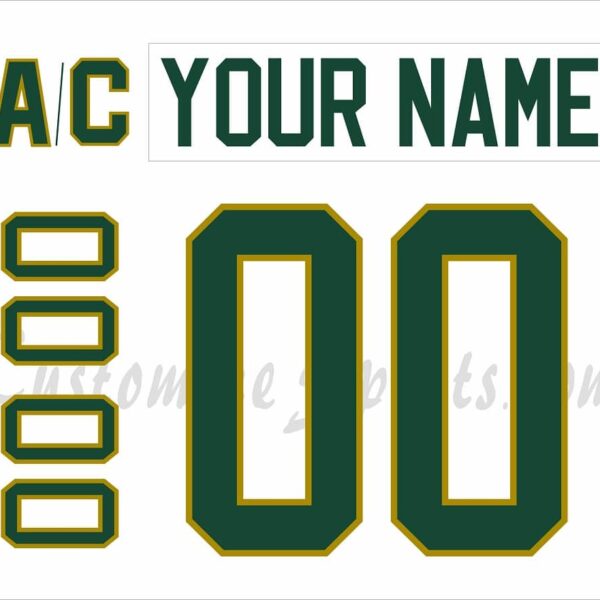 Texas Stars Customized Number Kit for 2013-2015 Home Jersey