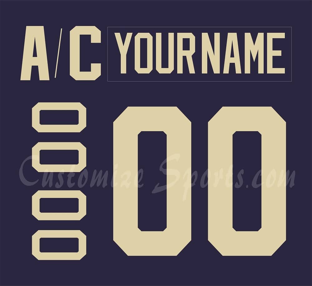 Sherbrooke Phoenix Customized Number Kit For 2018-2021 Away Jersey