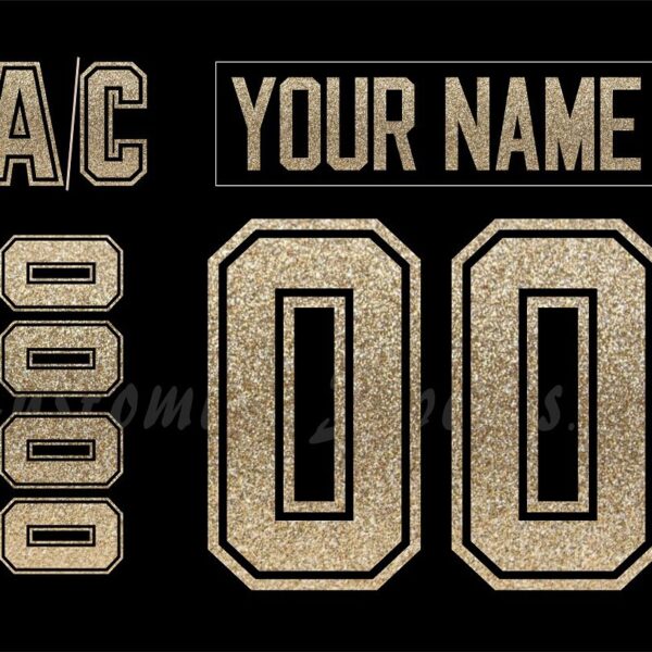 Hershey Bears Customized Number Kit for 2023-2024 Calder Cup Jersey