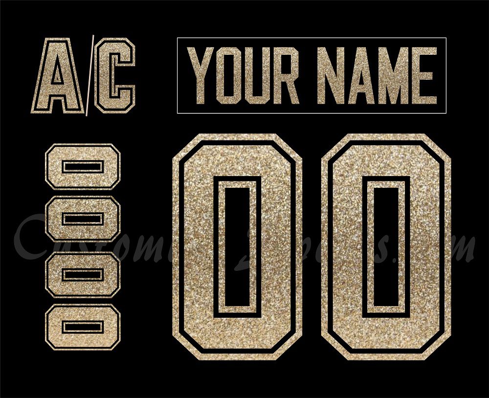 Hershey Bears Customized Number Kit for 2023-2024 Calder Cup Jersey