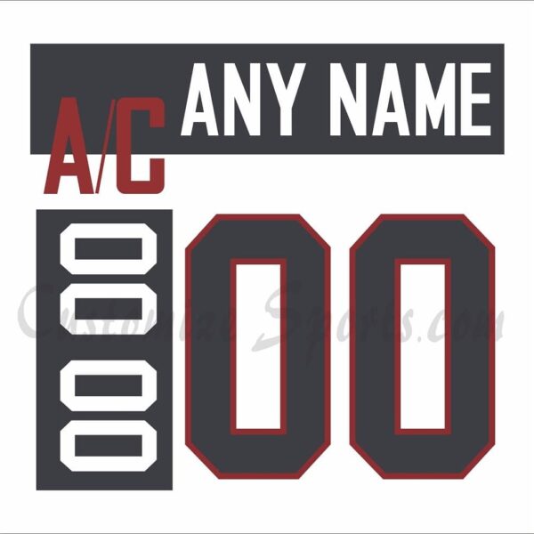 IIHF Team Japan Customized Number Kit for 2015 White Hockey Jersey