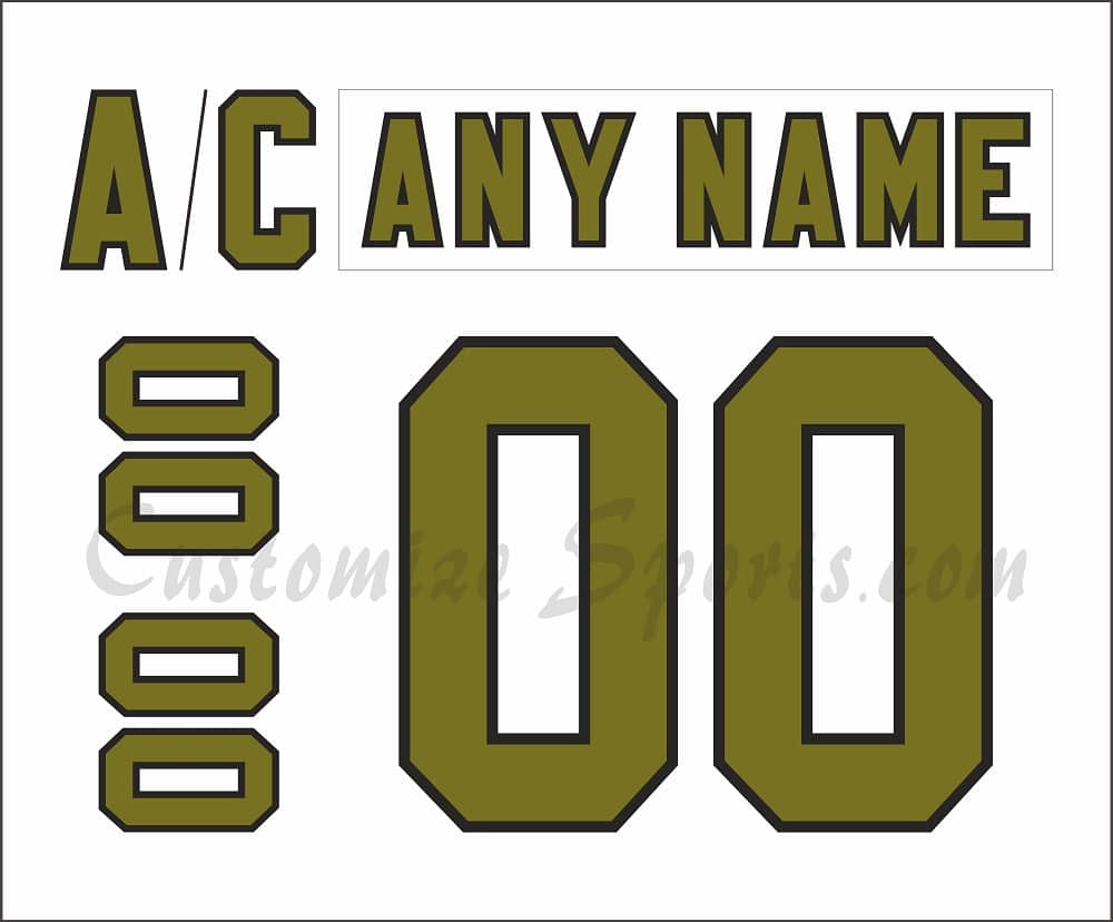 North Bay Battalion Customized Number Kit for 2013-2014 White Jersey