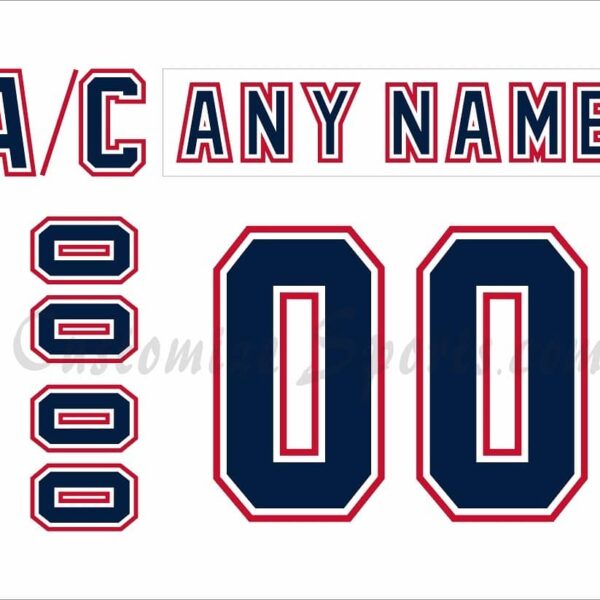 Oklahoma City Barons Customized Number Kit For 2010-2015 Home Jersey