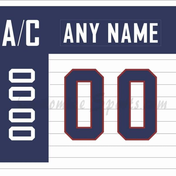 IIHF Team Slovakia Customized Number Kit For 2014 White Hockey Jersey