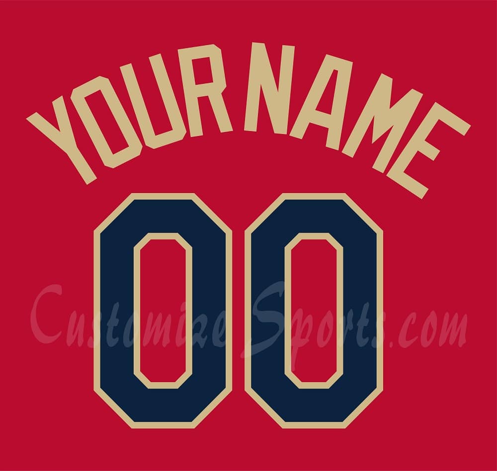 Baseball All Star Customized Number Kit for 2014 National League Jersey